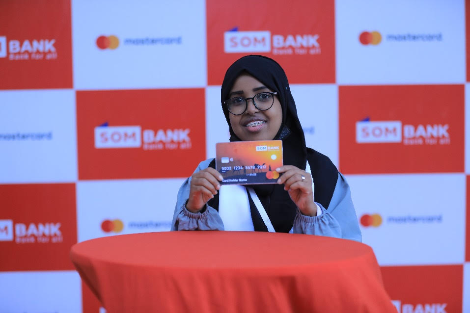 Mastercard, SomBank announce partnership to launch debit card in Somalia